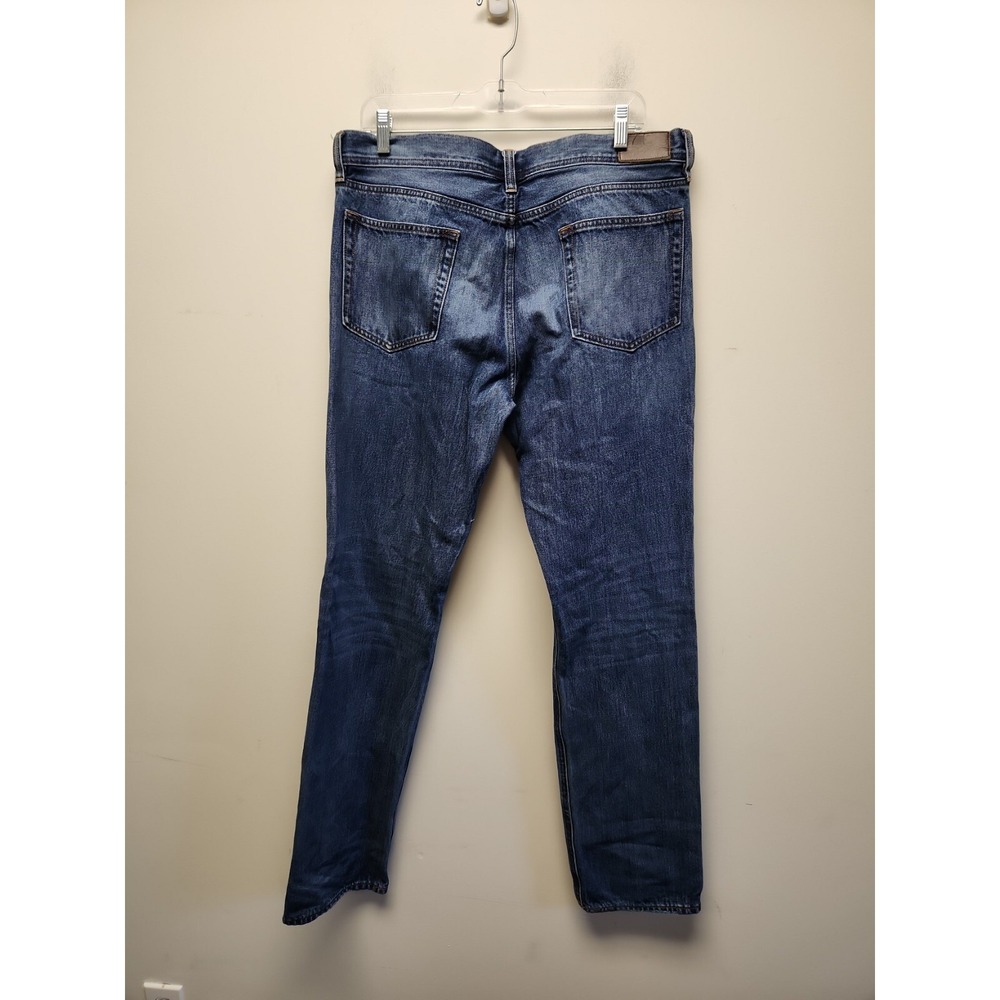 J.Crew The Sutton Straight Fit Jeans Mens 34x34 Medium Wash Blue Denim